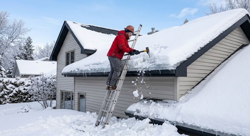 Ice Dam Removal in Edmond, OK
