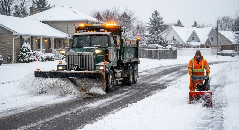 Residential Snow Plowing in Brooklyn, NY